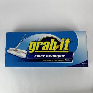 NOS Grab It Floor Sweeper Johnson & Johnson New In Package